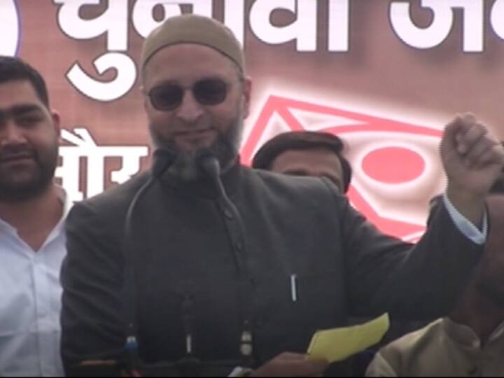 Uttar Pradesh Assembly Election 2022 Firozabad AIMIM Asaduddin Owaisi on Hijab controversy ANN UP Election 2022: हिजाब विवाद पर ओवैसी की अपील, कहा- आप जब 20 तारीख को वोट करने जाएंगे तो...