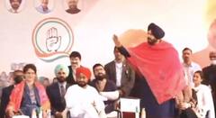 Punjab Election 2022: ਸਿੱਧੂ ਦੀ ਨਾਰਾਜ਼ਗੀ ਜੱਗ ਜਾਹਿਰ, ਪ੍ਰਿੰਯਕਾ ਸਾਹਮਣੇ ਸਟੇਜ 'ਤੇ ਬੋਲਣ ਤੋਂ ਕੀਤਾ ਇਨਕਾਰ, ਵੇਖੋ ਵੀਡੀਓ