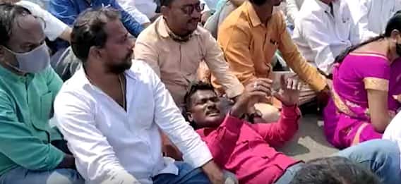 Visakha Steel Jail Bharo: విశాఖ ఉక్కును కాపాడాలని కోరుతూ కార్మిక సంఘాల జైల్ భరో| ABP Desam