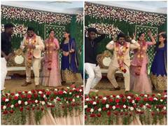 Watch: जयमाला की स्टेज पर ऐसा सेलिब्रेशन नहीं देखा होगा, एक्साइटेड दूल्हा-दुल्हन ने जो कि वो...