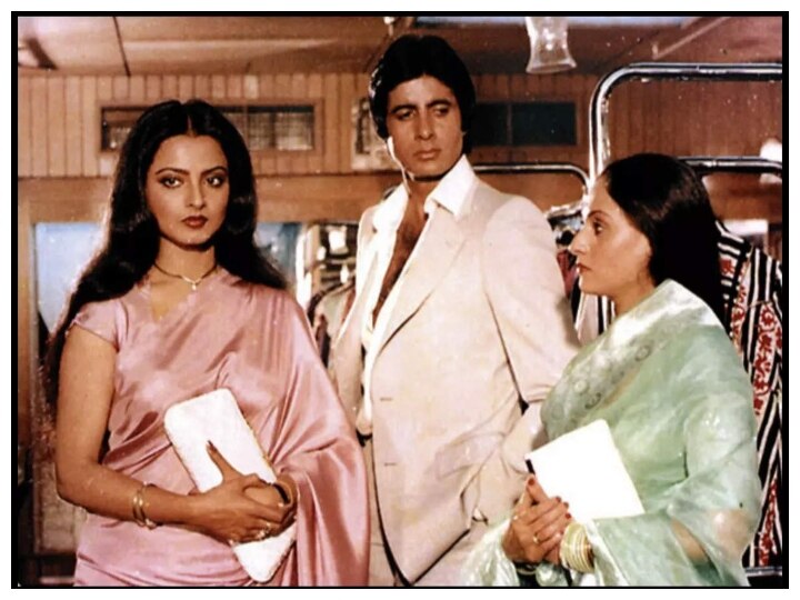 When Rekha Gave Jaya Bachchan A Dodge To Meet Amitabh Bachchan She Arrived  With A Bouquet | Amitabh Bachchan Rekha: जब रेखा ने अमिताभ बच्चन से मिलने  के लिए Jaya Bachchan को