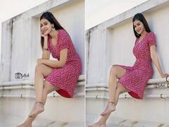 DharshaGupta Photos:  என் செல்லப் பேரு ஆப்பிள் நீ சைசா கடிச்சுக்கோ.. தர்ஷா குப்தாவின் போட்டோஸ்..!