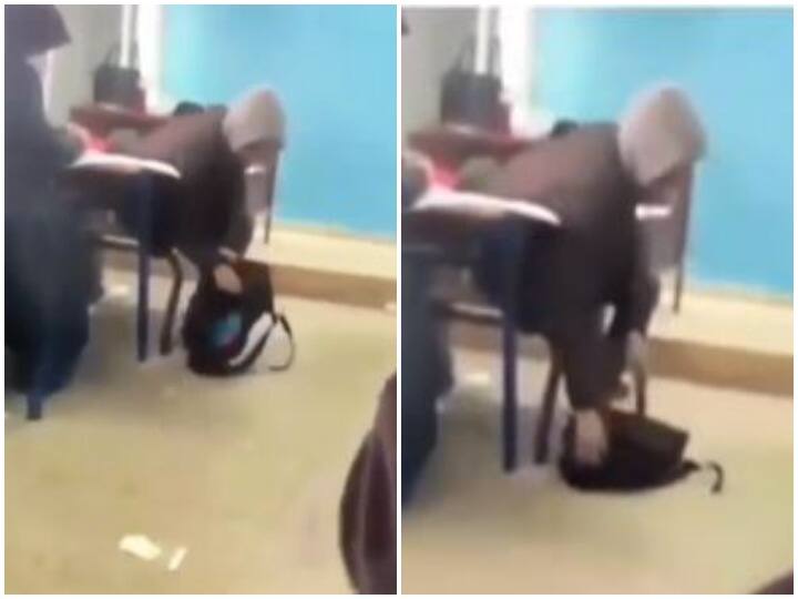 Watch: बैकबेंचर को फ्रंटसीट पर बैठाना पड़ा महंगा, पूरी क्लास को मिली सजा Backbencher punished entire classroom When Backbencher seated on the front seat When Backbencher punished entire classroom Backbencher Rule Watch: बैकबेंचर को फ्रंटसीट पर बैठाना पड़ा महंगा, पूरी क्लास को मिली सजा