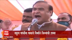Rahul Gandhi : राहुल गांधी म्हणजे आधुनिक जिन्ना -हिंमत बिस्वा सर्मा : ABP Majha
