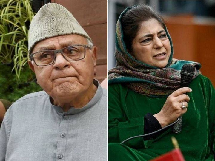 Hijab Controversy Farooq Abdullah and Mehbooba Mufti attacks bjp Hijab Controversy: हिजाब विवाद पर फारुख अब्दुल्ला बोले- मजहब पर हमला कर के चुनाव जीतना चाहते हैं लोग, महबूबा बोलीं- BJP यहीं नहीं रुकेगी