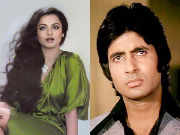 Rekha Amitabh Bachchan love story valentines day 2022 rekha amitabh movies Throwback: जब Rekha से Amitabh Bachchan को लेकर किया गया ऐसा सवाल, एक्ट्रेस बोलीं- हां करती हूं प्यार...