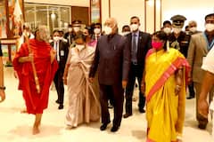 Statue Of Equality: ముచ్చింతల్ సమతాస్ఫూర్తి కేంద్రాన్ని సందర్శించిన రాష్ట్రపతి దంపతులు