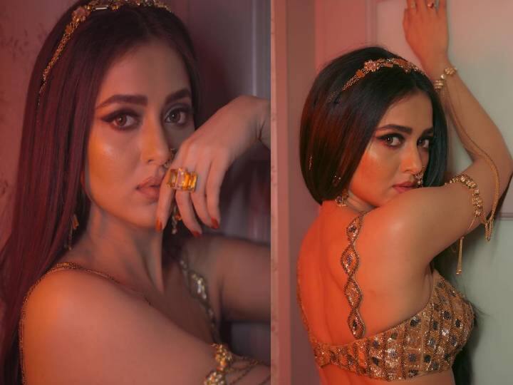 'बिग बॉस 15' संपताच अभिनेत्री तेजस्वी प्रकाश आता 'नागिन 6' मध्ये दिसणार आहे. तेजस्वी तिच्या नव्या भूमिकेबद्दल खूप उत्सुक आहे. आतापर्यंत आलेल्या प्रोमोजमध्ये तिला चांगलीच पसंती मिळाली होती. आता तेजस्वीने तिचे काही फोटो शेअर केले आहेत.