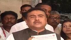 Suvendu Adhikari: হাজরায় আশুতোষ কলেজের কাছে বিক্ষোভের মুখে শুভেন্দু অধিকারী | Bangla News