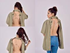 Urfi Javed Photos: उल्टी शर्ट पहनकर उर्फी जावेद ने अपने आउटफिट से एक बार फिर किया सबको कंफ्यूज, यूजर्स बोले-  इसके स्टाइल का नहीं है कोई तोड़