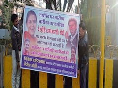 Indore Uma Bharti Poster: सनी देओल के साथ उमा भारती के लगे पोस्टर, शराबबंदी आंदोलन की तारीख पूछ रही है कांग्रेस