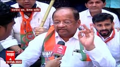 Congress vs BJP : Gopal Shetty यांचा रस्त्यावर ठिय्या, Nana Patole यांच्या विरोधात भाजपं आक्रमक