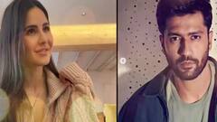 Valentine’s Day: Vicky-Katrina walk hand-in-hand at Mumbai airport | Khabar Filmy Hai (14 Feb 2022)