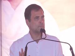 Punjab Election 2022: राहुल गांधी बोले- हमारी सरकार दो-तीन अरबपतियों की नहीं, होशियारपुर में फूड पार्क बनाने का किया वादा