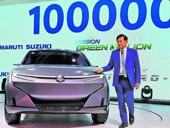 Maruti Suzuki Electric Vehicle: cheapest 'electric car', will cover a distance of 500 km on a single charge Maruti Suzuki Electric Vehicle: मारुती घेऊन येत आहे देशातील सर्वात स्वस्त 'इलेक्ट्रिक कार', एका चार्जमध्ये गाठणार 500 किमीचा पल्ला...