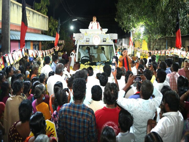 Local body election | என்னை போல் ஏர் ஓட்டி சம்பாதித்த பணமா உன்னிடம் உள்ளது ? - அதிமுக வேட்பாளருக்கு எ.வ.வேலு கேள்வி