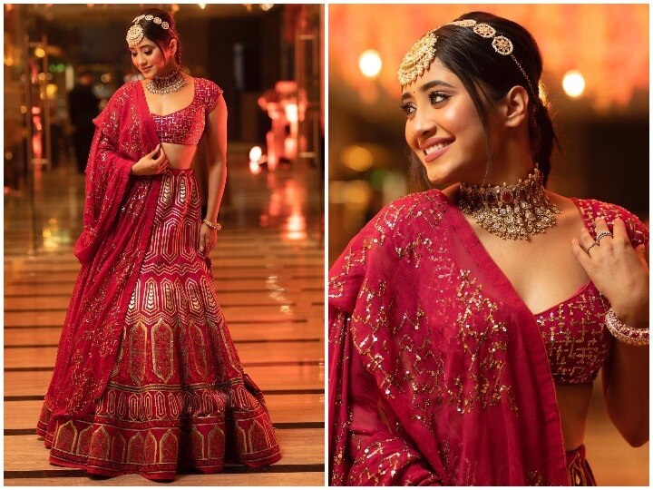 Pink lehenga 💞💞💞💞💞💞💞💞💞💞💞 . . #shivangijoshi #shivin #shivi  #kartik #yehrishtakyakehlatahai #yehrishtakyakehlatahai #myfamily  #explorepage✨… | Instagram