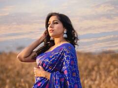 Rashmi Gautam Photos:నీలి రంగు చీరలోన సందమామ నీవె జాణ, రష్మి లుక్ అలా ఉంది మరి