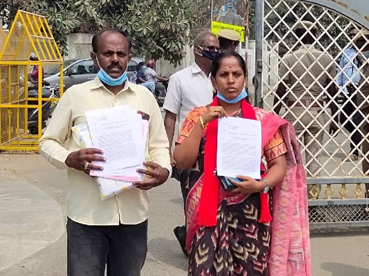 Independent candidate complaint to Collector seeking cancellation of elections in Coimbatore Corporation 97th Ward ’கோவை மாநகராட்சி 97வது வார்டில் தேர்தலை ரத்து செய்ய வேண்டும்’ - சுயேச்சை வேட்பாளர் ஆட்சியரிடம் புகார் மனு