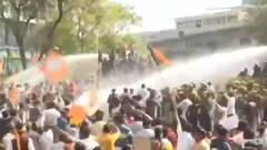 Jaipur में BJP कार्यकर्ताओं पर पानी की बौछार, जानें क्या है पूरा मामला
