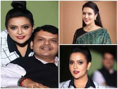 Maharashtra: मुंबई के ट्रैफिक को तलाक का कारण बताने पर चर्चा में आ गई थीं महाराष्ट्र के पूर्व मुख्यमंत्री की पत्नी अमृता फडणवीस, तस्वीरों से जानिए  इनके बारे में सब कुछ