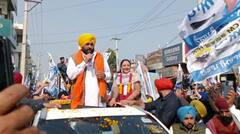 ਭਗਵੰਤ ਮਾਨ ਨੇ 'ਆਪ' ਉਮੀਦਵਾਰ ਦੇ ਹੱਕ 'ਚ ਕੀਤਾ ਰੋਡ ਸ਼ੋਅ