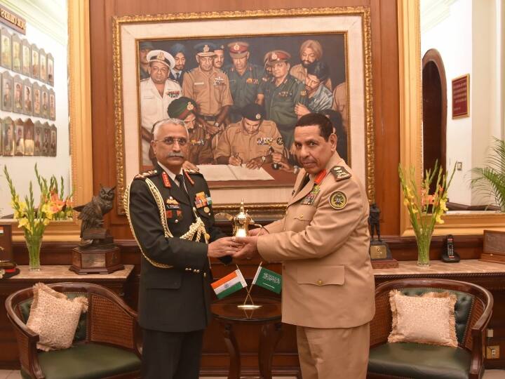 सऊदी अरब की मिलिट्री कमांडर पहली बार भारत दौरे पर आए, थलसेना प्रमुख एमएम नरवणे से की मुलाकात, इन मुद्दों पर हुई चर्चा  