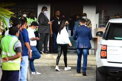 IN PICS| Salman Khan And Katrina Kaif Slay With Their Airport Looks As They Get Spotted Together