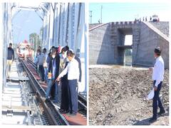 MP Rail Track Doubling: कटनी-सिंगरौली रेल खंड के नए ट्रैक पर 115 किमी की रफ्तार से दौड़ी ट्रायल ट्रेन