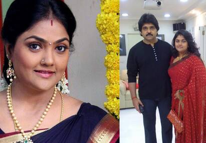 Actress Nirosha shares her love story with Actor Ramki in an interview ராம்கியிடம் `ஐ லவ் யூ!’ சொன்னது இல்லை! - காதல் சீக்ரெட்ஸ் பகிர்ந்த நடிகை நிரோஷா!