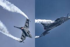 Singapore Air Show: सिंगापुर एयर शो में एलसीए तेजस का दम, स्वदेशी लड़ाकू विमान की देखें ये शानदार तस्वीरें