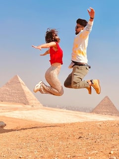 Hina Khan Celebrates Boyfriend Rocky's Birthday In Egypt