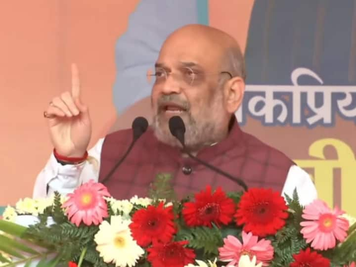 UP Election 2022: Amit Shah's taunt on Mulayam Singh Yadav campaigning in Karhal UP Election 2022: मुलायम सिंह यादव के करहल में प्रचार करने पर अमित शाह का तंज, कहा- इतनी आयु में नेताजी...