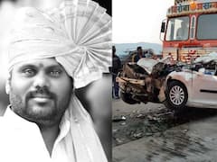 Mumbai-Pune Expressway Accident : मुंबई-पुणे एक्स्प्रेसवेवरील अपघातात सोलापूर येथील काँग्रेस नेत्यासह चार ठार, तीन जखमी