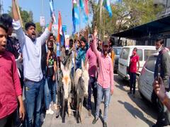 Udaipur News: उदयपुर में NSUI ने असम के सीएम हिमंत बिस्वा सरमा के खिलाफ किया प्रदर्शन, जानें क्या है पूरा मामला