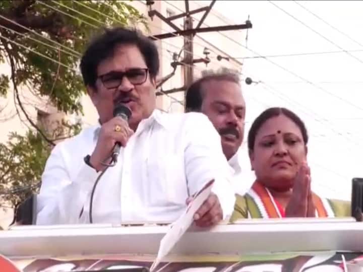 Urban Local Body Election, Trichy Congress MP, Thirunavukarasar campaign ‛திமுக.. காங்கிரஸ்... விசிக... மதிமுக... கம்யூனிஸ்ட்... எல்லாமே ஒரே கட்சி தான்...’ காங்., எம்பி., திருநாவுக்கரசர் பிரச்சாரம்!