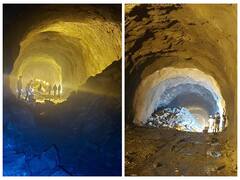 Longest Rail Tunnel: जम्मू-कश्मीर में देश की सबसे लंबी सुरंग की खुदाई का काम पूरा, देखें तस्वीरें