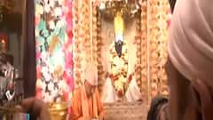 CM Yogi in Varanasi: CM Yogi ने Sant Ravidas Mandir में माल्यार्पण कर टेका माथा, देखिए