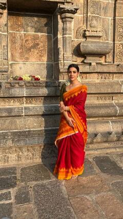 Actress  Samyuktha Menon | புடவை.. மல்லிகைப்பூ.. நடிகை சம்யுக்தா மேனனின் அழகான க்ளிக்ஸ்!