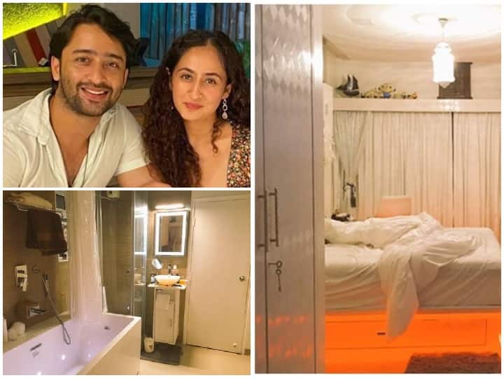 टीवी एक्टर शाहीर शेख (Shaheer Sheikh) इंडस्ट्री के जाने-माने अभिनेता हैं. शाहीर को नए वाले 'महाभारत' में अर्जुन के रोल से अपनी असली पहचान मिली है. इसके अलावा एक्टर 'ये रास्ते हैं प्यार के' और 'कुछ रंग प्यार के ऐसे भी' से घर-घर में पहचाने जाने लगे हैं. इंडिया के साथ-साथ शाहीर शेख की इंडोनेशिया में भी तगड़ी फैन फॉलोइंग हैं. खैर आज हम आपको शाहीर शेख के खूबसूरत घर (Shaheer Sheikh House) की कुछ झलक दिखाने जा रहे हैं.