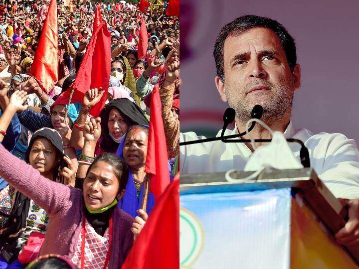 Rahul Gandhi Attacks AAP Arvind Kejriwal over Anaganwadi Workers protest Rahul Gandhi का AAP पर बड़ा हमला, आंगनवाड़ी कार्यकर्ताओं के प्रदर्शनों का जिक्र करते हुए कहा- नाम के आम आदमी