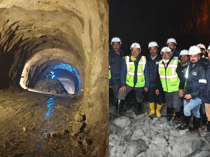 Longest Rail Tunnel: Excavation work country longest rail tunnel completed, Railway Minister shared photo Longest Rail Tunnel: देश की सबसे लंबी रेल सुरंग की खुदाई का काम पूरा, रेल मंत्री ने साझा किया फोटो