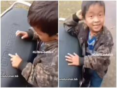 Watch: अंग्रेजी में वाहन का नाम बताता दिखा बच्चा, वीडियो देख नहीं रुकेगी हंसी 