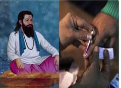 Election 2022: संतों का नाम...बस वोट का काम