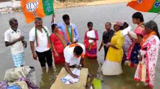 Local Body Election 2022 |  திருச்சியில் எம்.ஜி.ஆர் வேடம் அணிந்து வாக்கு சேகரிக்கும் விஜய் ரசிகர்கள்