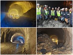 Indian Railways: कश्मीर में बन रही भारतीय रेल की करीब 13 किलोमीटर सबसे लम्‍बी टनल हुई आरपार, देखिए तस्वीरें