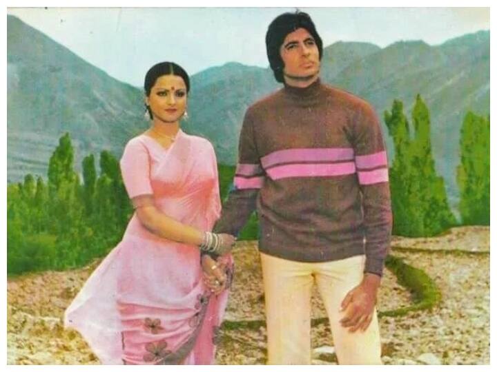 Rekha had turned down this film because of meeting Amitabh Bachchan had returned the signing amount too Amitabh Bachchan से मिलने की वजह से Rekha ने ठुकरा दी थी ये फिल्म, लौटा दिया था साइनिंग अमाउंट भी