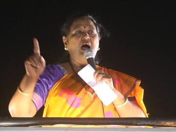 ‛விரைவில் தேர்தல் வந்ததால் வாக்குறுதி பற்றி வாய் திறக்கிறது திமுக...’ -பிரேமலதா குற்றச்சாட்டு!