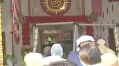 Sant Ravidas Jayanti पर Varanasi पहुंचे CM Channi, अब इन नेताओं के भी पहु्ंचने की संभावना