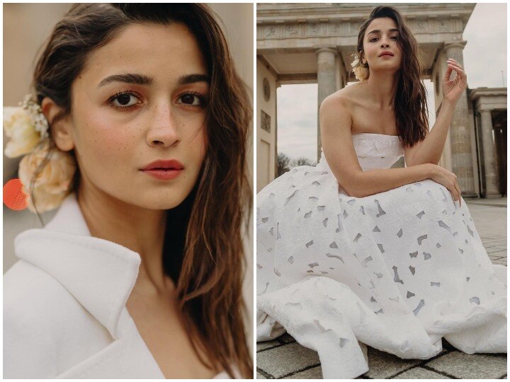 Alia Bhatt turns heads in mini white Rs 80k leather dress. Neetu Kapoor  loves it